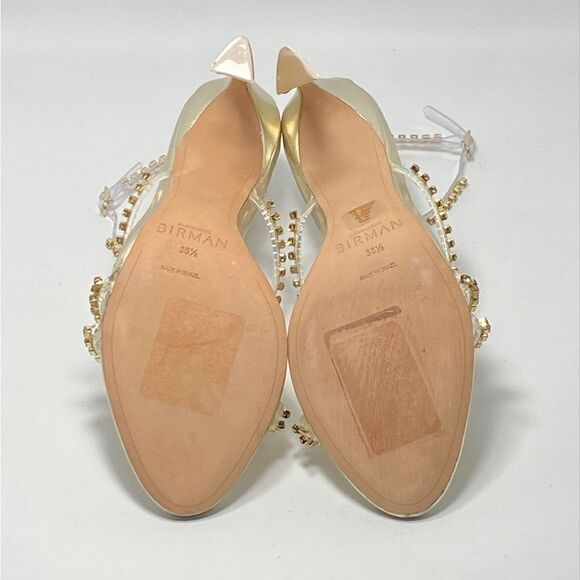Alexandre Birman Dolores Crystal Ankle-Strap Sandals size 38.5 - Picture 12 of 13